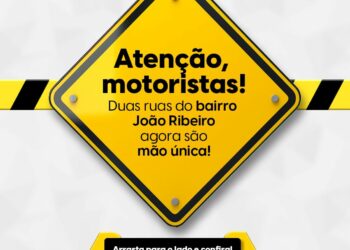 Ruas Wantuir Batista da Costa e Celidônio Fonseca Silva passam ser de mão única a partir desta sexta