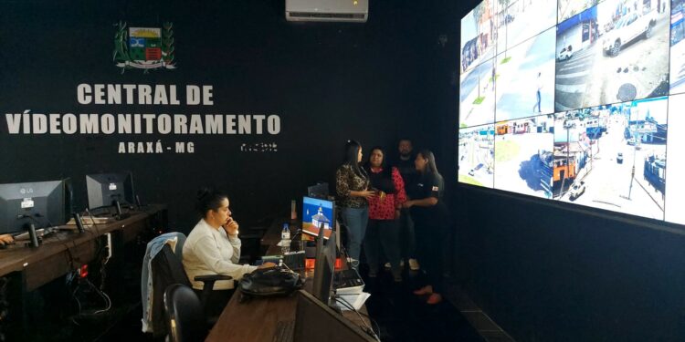 Cidade mais segura de Minas Gerais, Araxá vira referência em videomonitoramento  