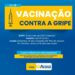 Araxá realiza o Dia D de Vacinação Contra a Gripe neste sábado (10)