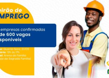 Feirão do Emprego oferece vagas inéditas, contato direto com recrutadores e mais de 600 oportunidades nesta quarta (21)
