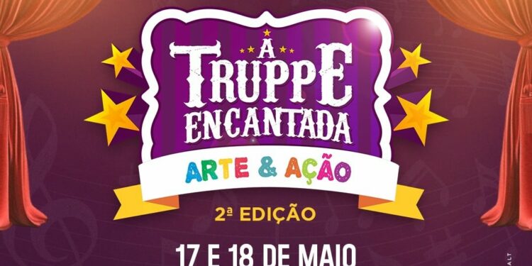 2ª edição da Truppe encantada “Arte & Ação” oferece atividades gratuitas na praça da juventude