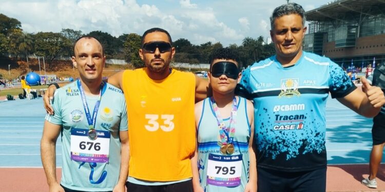 Com apoio da Prefeitura, equipe APAE Paralímpica de Araxá conquista 45 medalhas no Meeting