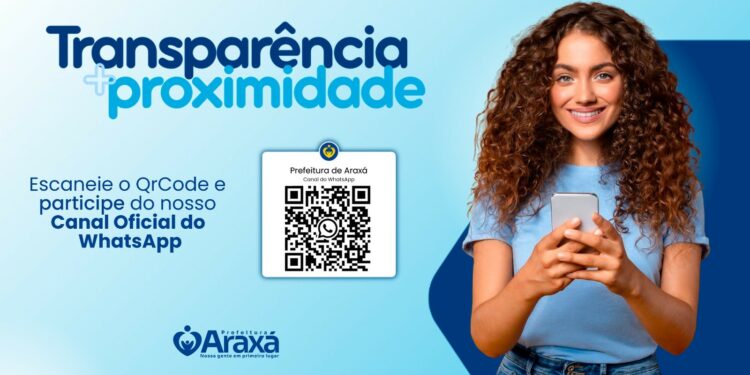 Prefeitura de Araxá lança canal de notícias no WhatsApp para facilitar acesso à informação