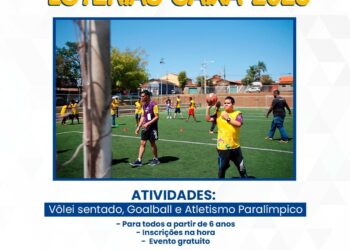 Festival Paralímpico Loterias Caixa acontece neste sábado em Araxá