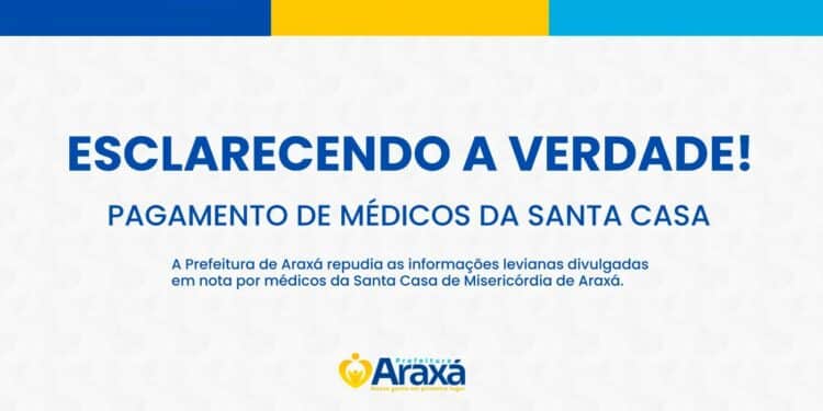 ESCLARECENDO A VERDADE! PAGAMENTO DE MÉDICOS DA SANTA CASA