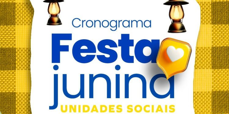 Unidades sociais promovem festas juninas com programação para várias regiões de Araxá
