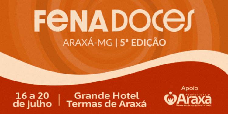 Fenadoces começa nesta quarta com oficinas gastronômicas, shows e concurso inédito
