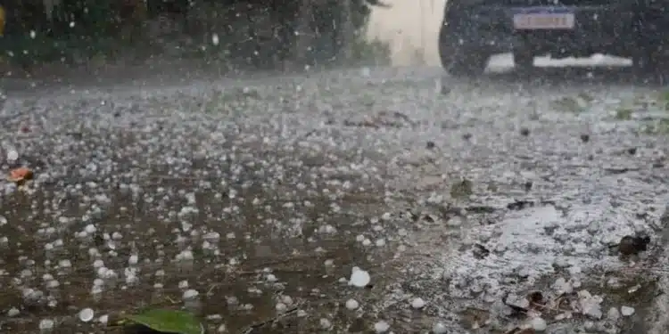 Inmet emite alerta de tempestade com granizo para 1099 cidades de ES, GO, MG, MS, RJ e SP