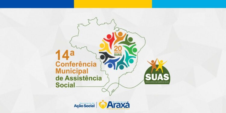 Araxá promove a 14ª Conferência Municipal de Assistência Social no dia 8 de julho