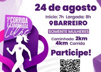 Corrida e Caminhada Lilás mobiliza mulheres em ação contra a violência de gênero; inscrições já estão abertas