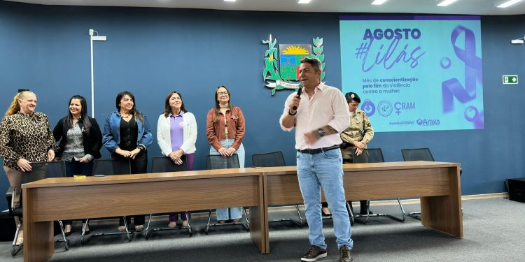 Araxá lança Campanha Agosto Lilás com ações integradas pelo fim da violência contra a mulher