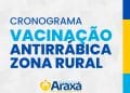 Vacinação antirrábica – 19/08 – Terça-feira