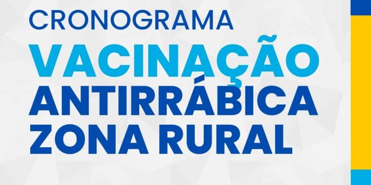 Vacinação antirrábica – 19/08 – Terça-feira