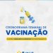 Cronograma semanal – de 1° a 5 de setembro