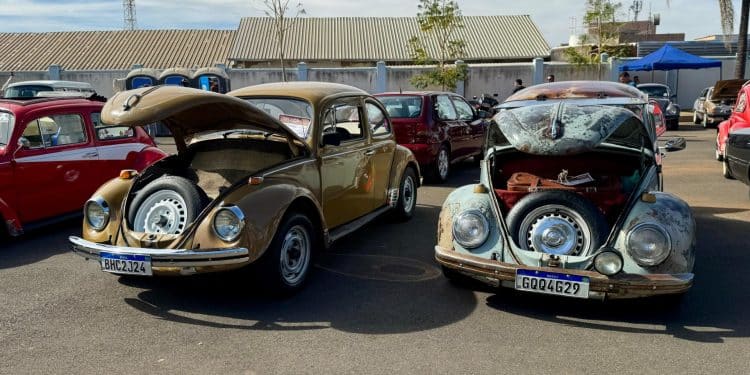 Festival de Carros Antigos arrecada alimentos para entidade filantrópica de Araxá