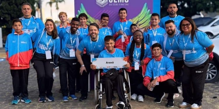 Com apoio da Prefeitura, atletas da APAE de Araxá conquistam 10 medalhas no JEMG Paralímpico 2025