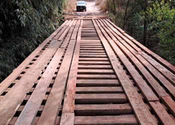 Obras de recuperação da Ponte do Rio Tamanduá são entregues à população
