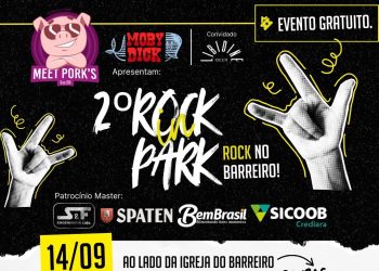 Araxá recebe o 2º Rock in Park com shows de bandas locais e regionais neste domingo (14)