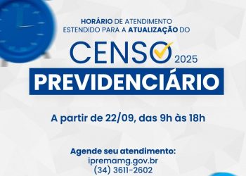 Iprema alerta para o fim do prazo do Censo Previdenciário; atendimentos acontecem até 4 de outubro