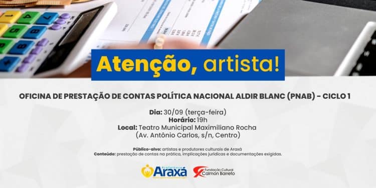 Fundação Cultural Calmon Barreto promove oficina de capacitação sobre prestação de contas da Lei Aldir Blanc