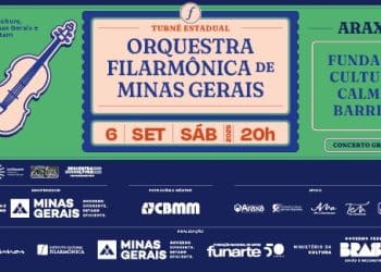 Orquestra Filarmônica de Minas Gerais se apresenta em Araxá no próximo sábado (6)
