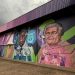 Ginásio Santa Luzia ganha mural que celebra a história e a memória afetiva de Araxá