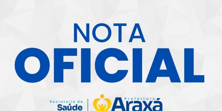 Nota Oficial – Prefeitura de Araxá