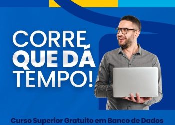 Corre que dá tempo! Inscrições para curso superior gratuito em Banco de Dados foram prorrogadas até dia 29