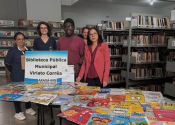 Biblioteca Pública Municipal recebe novos livros do Programa Nacional do Livro Didático (PNLD+)