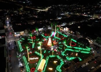 Novo circuito de atrações do Natal Iluminado surpreende a população de Araxá e mira turistas