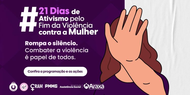Araxá inicia os 21 Dias de Ativismo pelo Fim da Violência contra as Mulheres nesta quinta (20), Dia da Consciência Negra