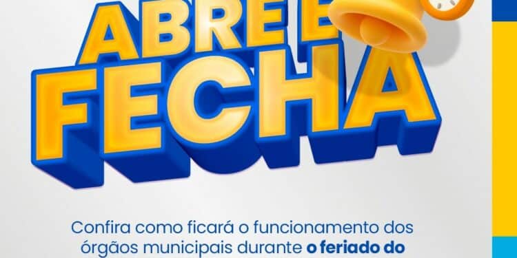 Abre e fecha: confira os serviços da Prefeitura de Araxá durante o feriado do Dia da Consciência Negra