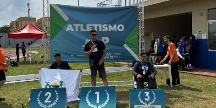 Atletas paralímpicos de Araxá conquistam 16 medalhas no JIMPI em Uberlândia