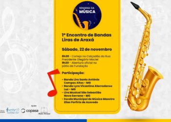Fundação Cultural promove o 1° Encontro de Bandas Liras de Araxá no próximo sábado (22)