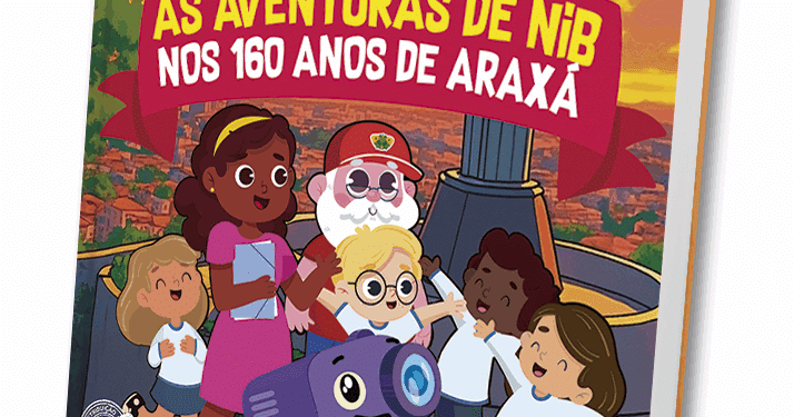 Livro criado por crianças celebra os 160 anos de Araxá com criatividade e identidade