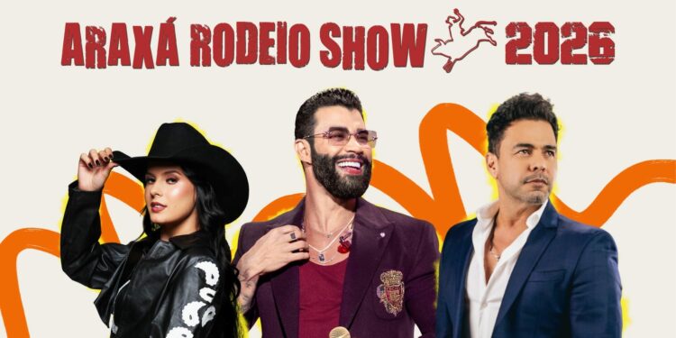 Araxá Rodeio Show anuncia Gusttavo Lima, Ana Castela e Zezé Di Camargo em 2026