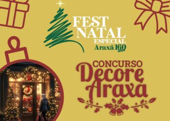 Comércio de Araxá disputa prêmio de melhor decoração de Natal