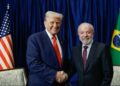 Trump disse que teve conversa ‘muito boa’ com Lula: ‘Gosto dele’