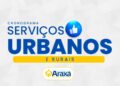 CRONOGRAMA SERVIÇOS URBANOS – SEGUNDA-FEIRA, 5 DE JANEIRO