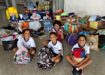 Mobilização nas escolas de Araxá arrecada grande volume de donativos para Juiz de Fora e Ubá; campanha termina nesta sexta (6)