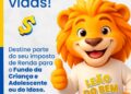 Campanha Leão do Bem incentiva destinação do Imposto de Renda para projetos sociais em Araxá; saiba como participar