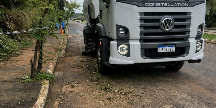 Prefeitura segue mobilizada após temporal e monitora novas chuvas em Araxá