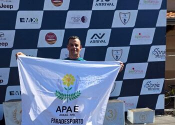Atleta paralímpico de Araxá conquista sétimo lugar em GP de ciclismo em São Paulo com apoio da Prefeitura