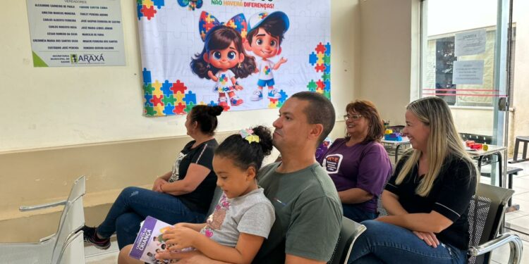 Unidades de saúde de Araxá promovem ações do Abril Azul com foco na conscientização sobre o autismo