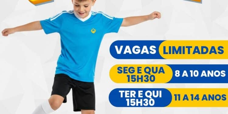 Prefeitura de Araxá abre inscrições para aulas de futsal no CRAS Bom Jesus