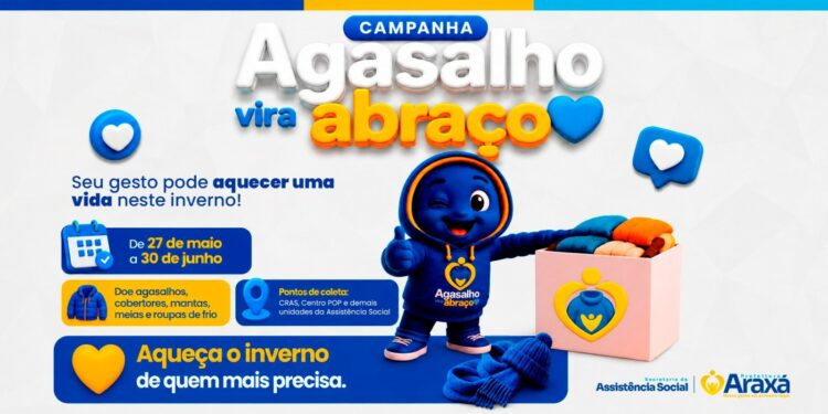 Campanha do Agasalho 2026 convida população a compartilhar calor e solidariedade