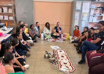 Professores da rede municipal participam de formação sobre leitura e ludicidade