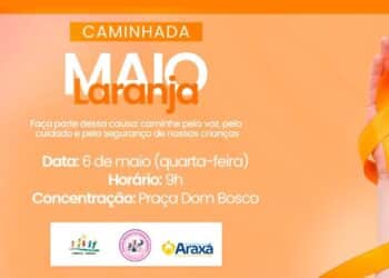 Araxá promove caminhada do Maio Laranja pela proteção de crianças nesta quarta (6)