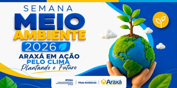 Semana do Meio Ambiente 2026 convida população a plantar o futuro e fortalecer ações pelo clima em Araxá
