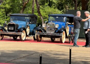 Raridades sobre rodas movimentam Araxá durante o Brazil Classics Show 2026